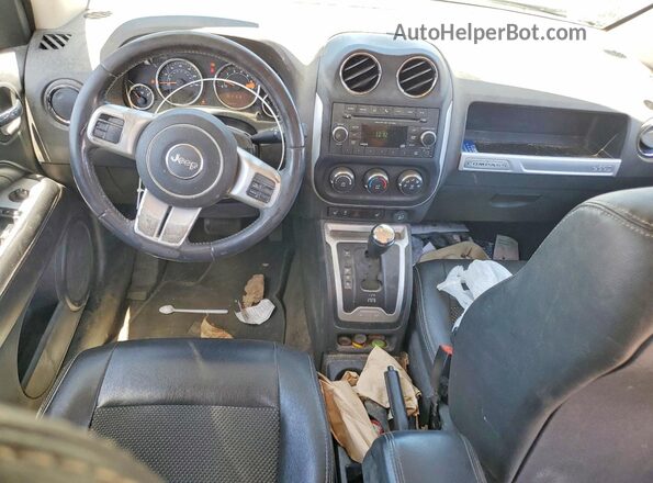 1C4NJDEB2GD784852 2016 JEEP COMPASS Белый Вид панели приборов