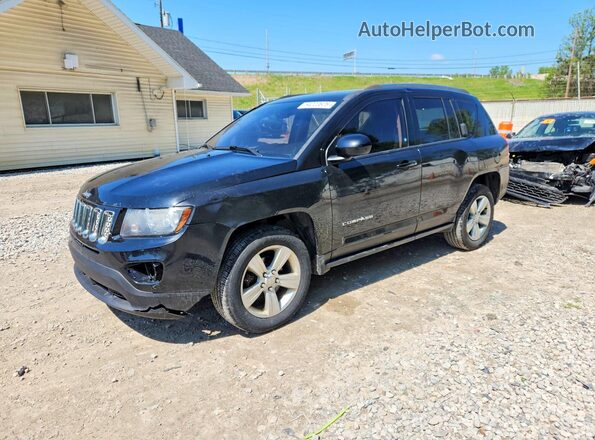 1C4NJDEB4GD723874 2016 JEEP COMPASS Black Vista tres cuartos delantera izquierda