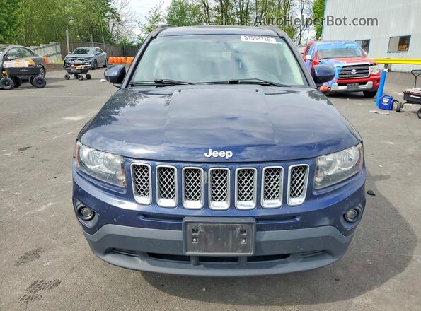 1C4NJDEB5GD756222 2016 JEEP COMPASS Синий Вид спереди