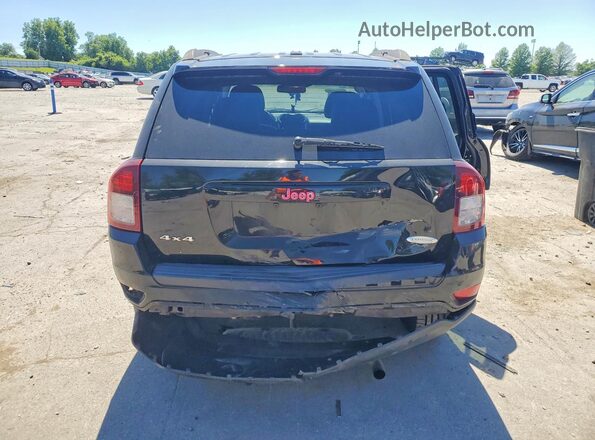 1C4NJDEB5GD756818 2016 JEEP COMPASS Black Вид ззаду
