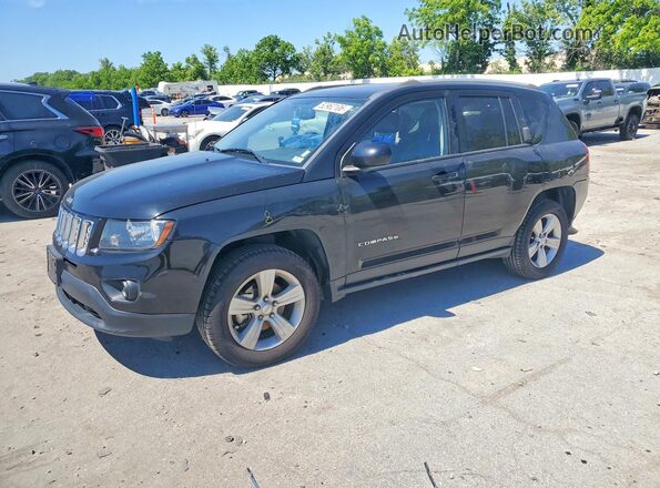 1C4NJDEB5GD756818 2016 JEEP COMPASS Black Передня ліва чверть