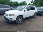 2016 Jeep Compass High Altitude Edition Белый vin: 1C4NJDEB9GD558064