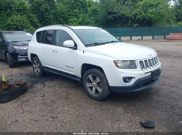 1C4NJDEB9GD558064 2016 JEEP COMPASS Белый Передняя правая четверть