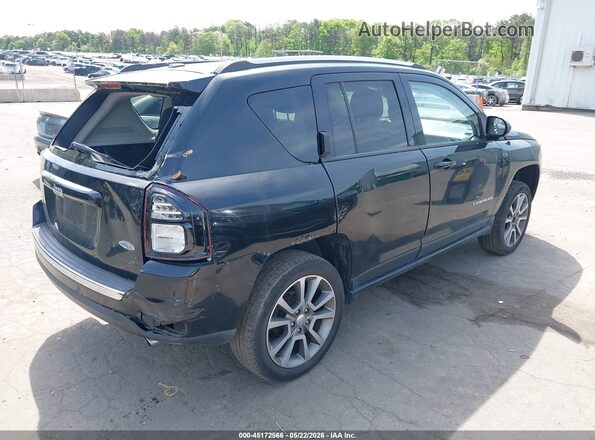 1C4NJDEB9GD707864 2016 JEEP COMPASS Черный Задняя правая четверть