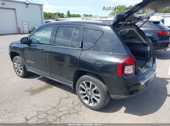 1C4NJDEB9GD707864 2016 JEEP COMPASS Черный Задняя левая четверть