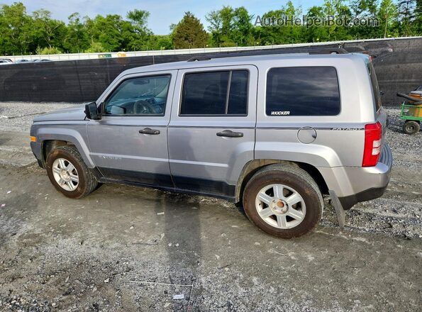 1C4NJPBA0GD789996 2016 JEEP PATRIOT Серебряный Задняя левая четверть