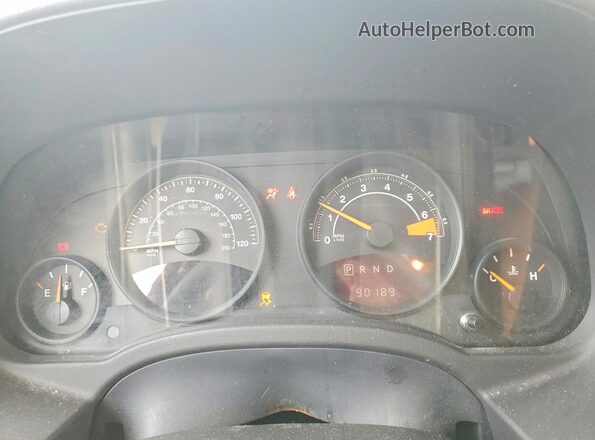 1C4NJPBA0HD166556 2017 JEEP PATRIOT Серебряный Вид щитка приборов