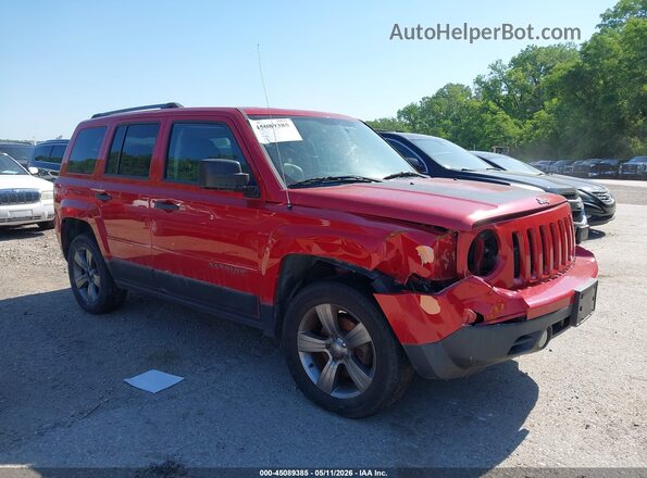 1C4NJPBA2GD784038 2016 JEEP PATRIOT Красный Передняя правая четверть