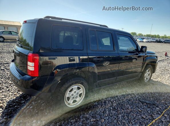 1C4NJPBA3GD783593 2016 JEEP PATRIOT Черный Задняя правая четверть