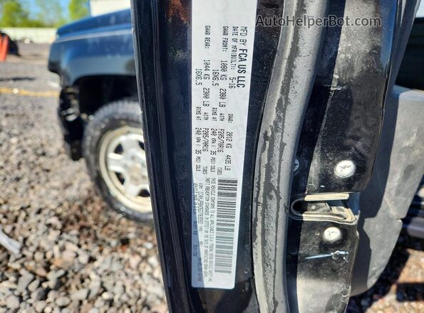 1C4NJPBA3GD783593 2016 JEEP PATRIOT Черный Вид подкапотного пространства