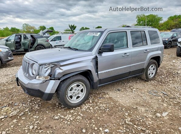 1C4NJPBA3GD806418 2016 JEEP PATRIOT Gray Przód lewy