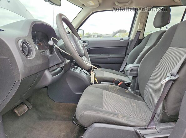 1C4NJPBA3GD806418 2016 JEEP PATRIOT Gray Widok wnętrza z przodu