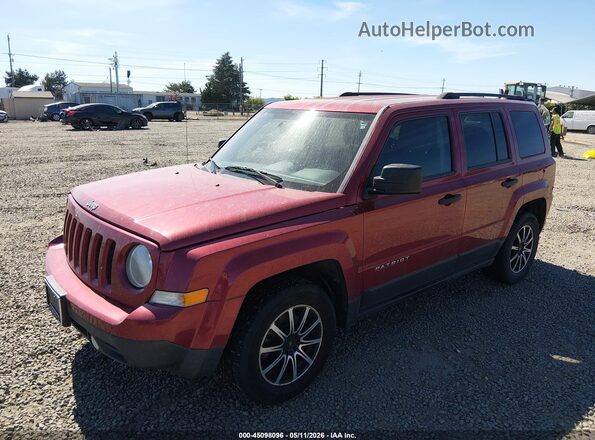 1C4NJPBA4GD561368 2016 JEEP PATRIOT Red Vista tres cuartos delantera izquierda