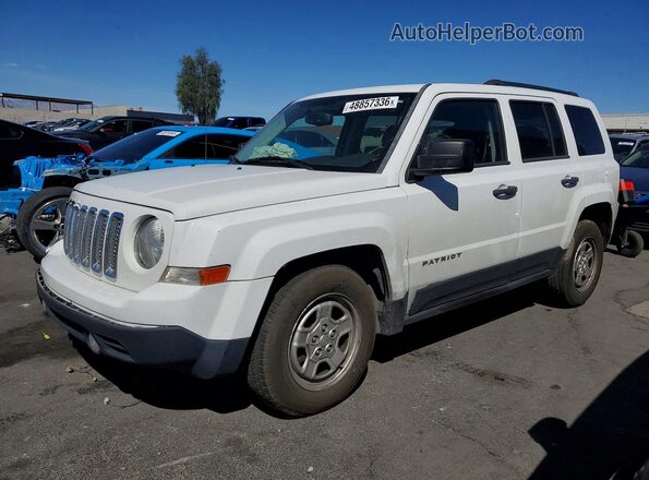 1C4NJPBA4GD561449 2016 JEEP PATRIOT White Przód lewy