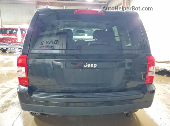 1C4NJPBA4GD679131 2016 JEEP PATRIOT Черный Вид сзади