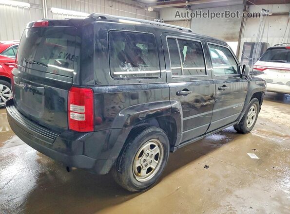 1C4NJPBA4GD679131 2016 JEEP PATRIOT Черный Задняя правая четверть