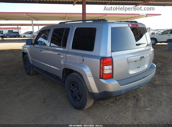 1C4NJPBA5HD201334 2017 JEEP PATRIOT Silver უკანა მარცხენა