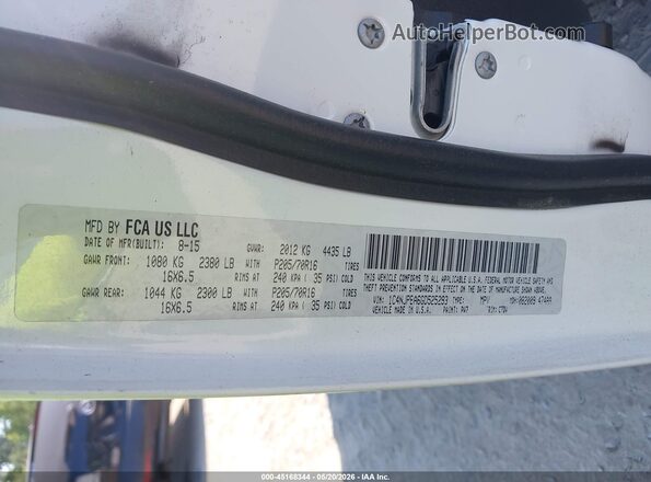 1C4NJPBA6GD525293 2016 JEEP PATRIOT Белый Вид подкапотного пространства