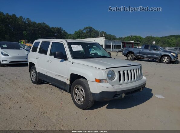 1C4NJPBA6GD525293 2016 JEEP PATRIOT Белый Передняя правая четверть