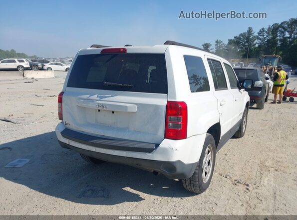1C4NJPBA6GD525293 2016 JEEP PATRIOT Белый Задняя правая четверть