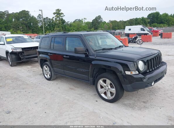 1C4NJPBA6HD120844 2017 JEEP PATRIOT Черный Передняя правая четверть