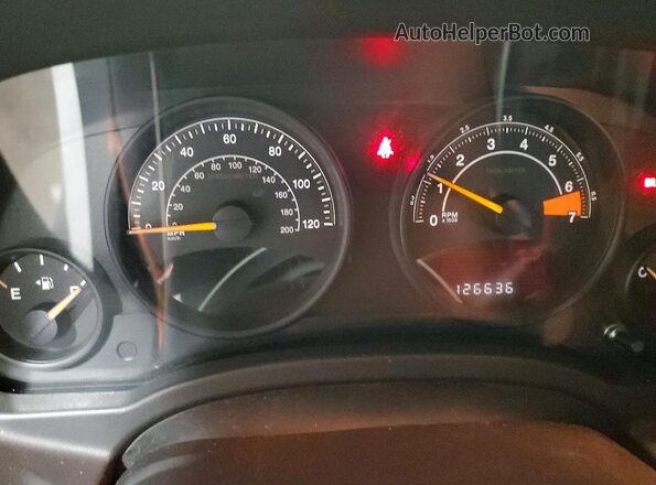 1C4NJPBA7GD807233 2016 JEEP PATRIOT Белый Вид щитка приборов