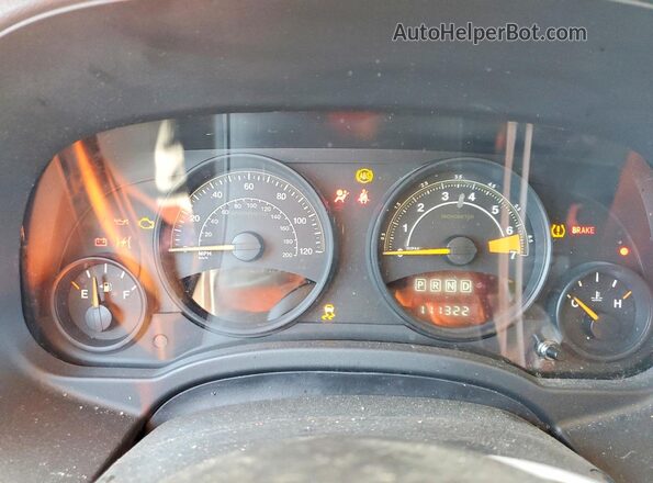 1C4NJPBA8GD526462 2016 JEEP PATRIOT Серебряный Вид щитка приборов