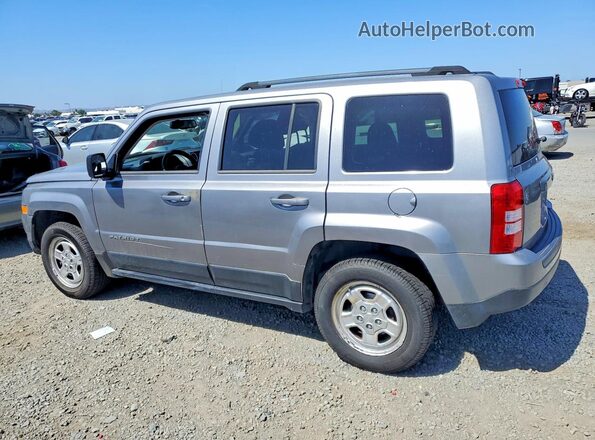 1C4NJPBA8GD526462 2016 JEEP PATRIOT Серебряный Задняя левая четверть
