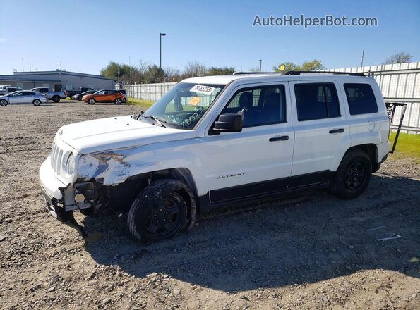 1C4NJPBA8GD718075 2016 JEEP PATRIOT White Vista tres cuartos delantera izquierda