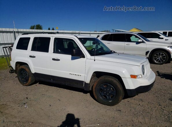 1C4NJPBA8GD718075 2016 JEEP PATRIOT White Delantero derecho