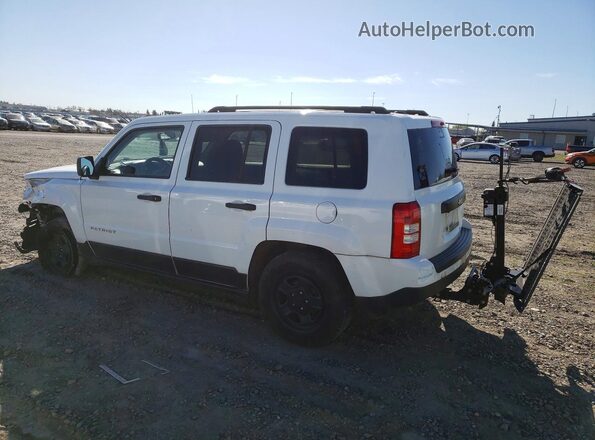 1C4NJPBA8GD718075 2016 JEEP PATRIOT White Trasero izquierdo