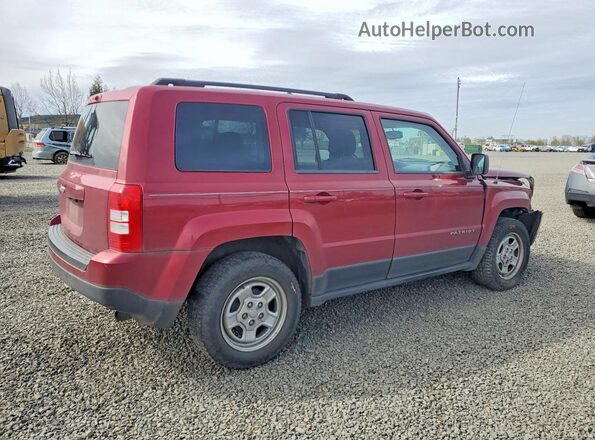 1C4NJPBA9GD813843 2016 JEEP PATRIOT Red Trasero derecho