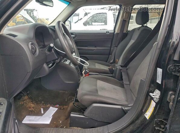 1C4NJPBA9HD162182 2017 JEEP PATRIOT Black Vista interior delantera