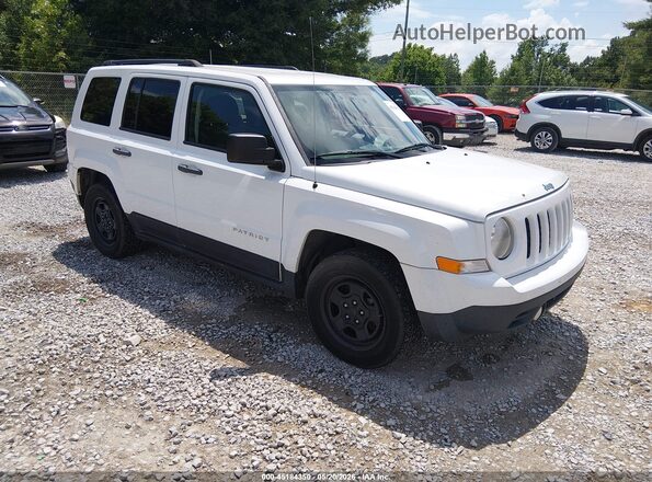 1C4NJPBAXGD648921 2016 JEEP PATRIOT White წინა მარჯვენა