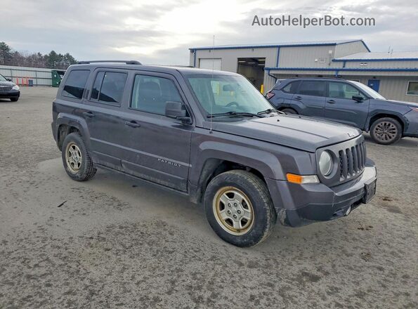 1C4NJPBB8HD131787 2017 JEEP PATRIOT Угольный Передняя правая четверть