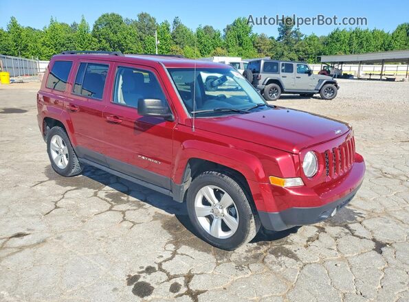 1C4NJPBB9GD604143 2016 JEEP PATRIOT Бордовый Передняя правая четверть