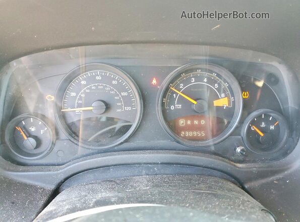 1C4NJPBB9GD656727 2016 JEEP PATRIOT Black Вид щитка приладів