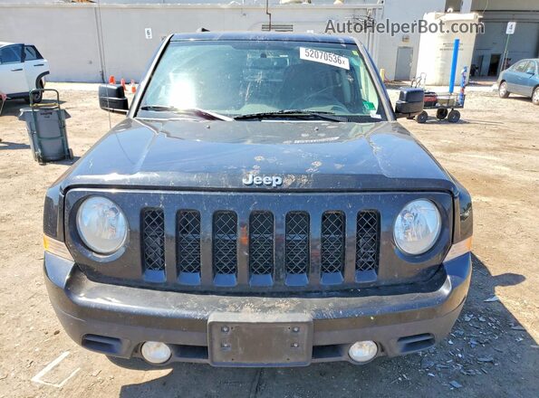 1C4NJPBB9GD656727 2016 JEEP PATRIOT Black Вид спереду
