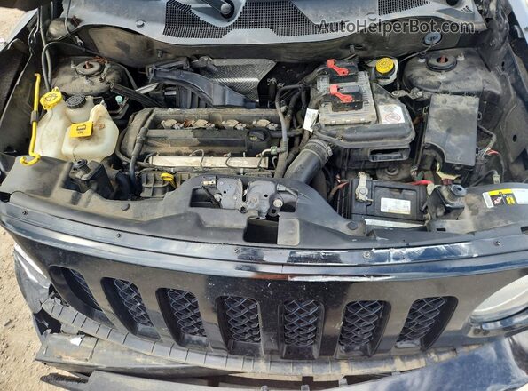 1C4NJPFA0HD202062 2017 JEEP PATRIOT Черный Вид подкапотного пространства