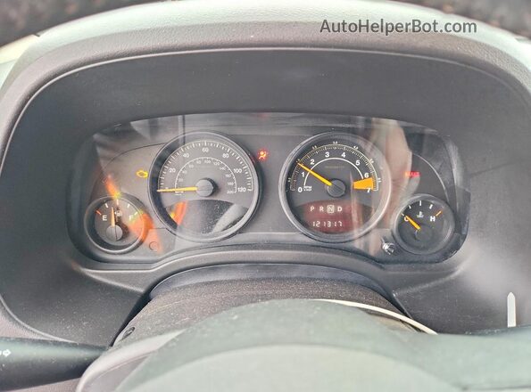 1C4NJPFA4GD774444 2016 JEEP PATRIOT Black Widok zestawu wskaźników