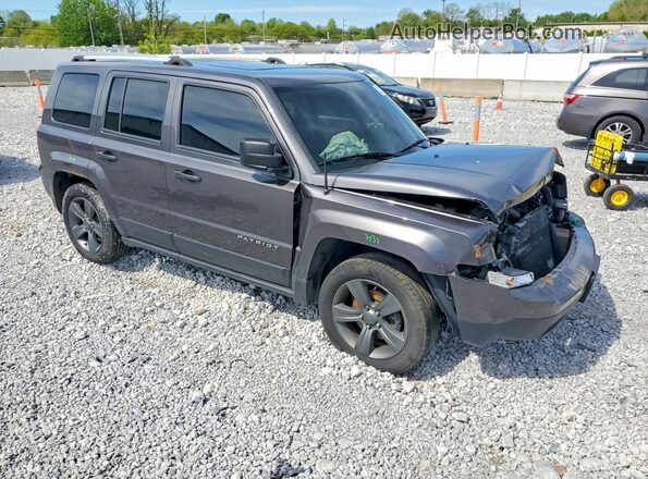 1C4NJPFA7GD698511 2016 JEEP PATRIOT Gray Передня права чверть