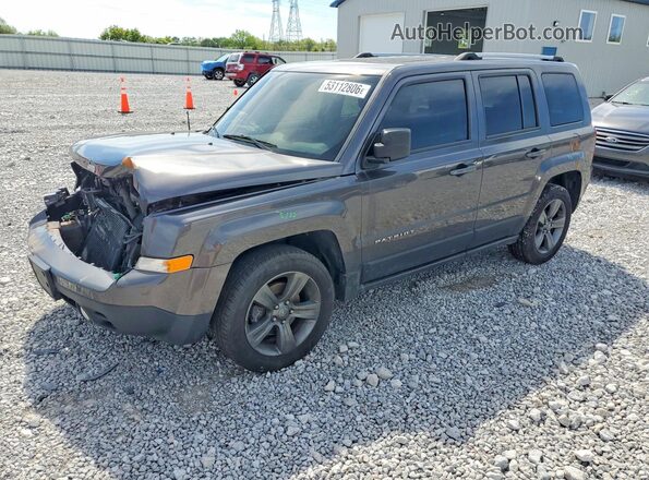 1C4NJPFA7GD698511 2016 JEEP PATRIOT Gray Передня ліва чверть