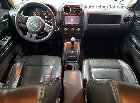 1C4NJPFA8GD548665 2016 JEEP PATRIOT Черный Вид панели приборов