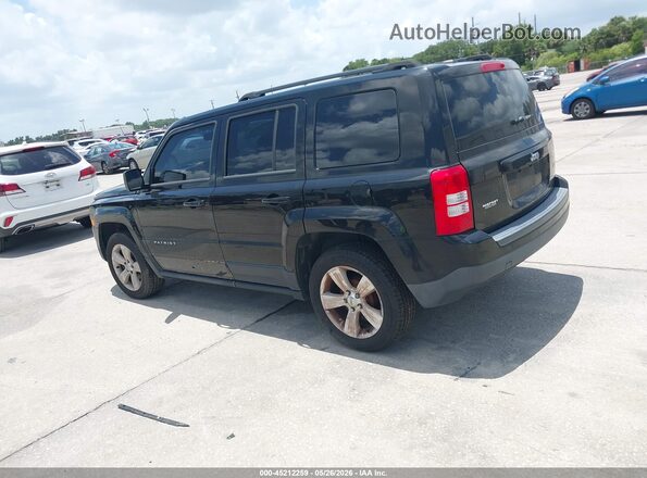 1C4NJPFA9GD812458 2016 JEEP PATRIOT Черный Задняя левая четверть