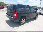 2016 Jeep Patriot Latitude Черный vin: 1C4NJPFA9GD812458