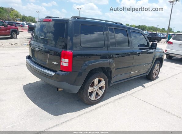 1C4NJPFA9GD812458 2016 JEEP PATRIOT Черный Задняя правая четверть