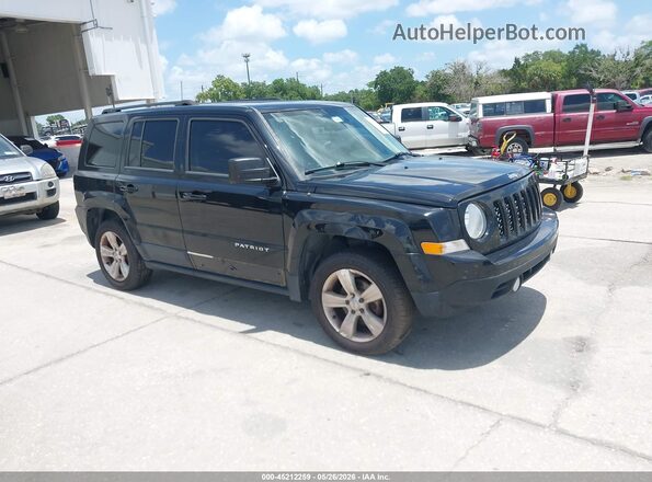 1C4NJPFA9GD812458 2016 JEEP PATRIOT Черный Передняя правая четверть
