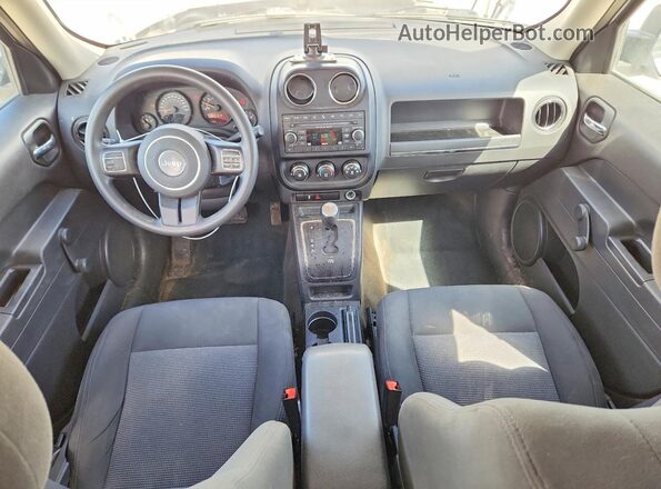 1C4NJRAB3HD159879 2017 JEEP PATRIOT White Вид панелі приладів