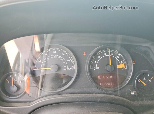 1C4NJRBB0GD759837 2016 JEEP PATRIOT White Instrument cluster view