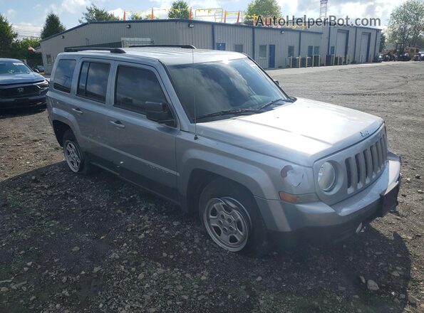 1C4NJRBB0GD782616 2016 JEEP PATRIOT Silver Przód prawy